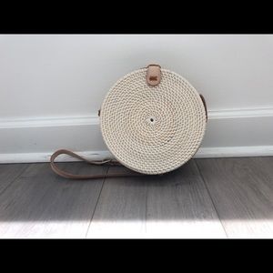 Rattan round Bag